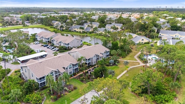 4160 Gunnison Ct Unit 821, Estero, FL 33928 - aerial view featuring a residential view and a water view