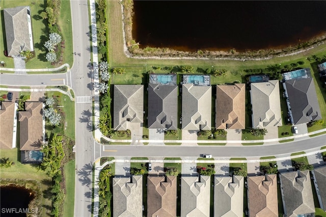 11607 Periwinkle Dr, Naples, FL 34120 - drone / aerial view featuring a residential view