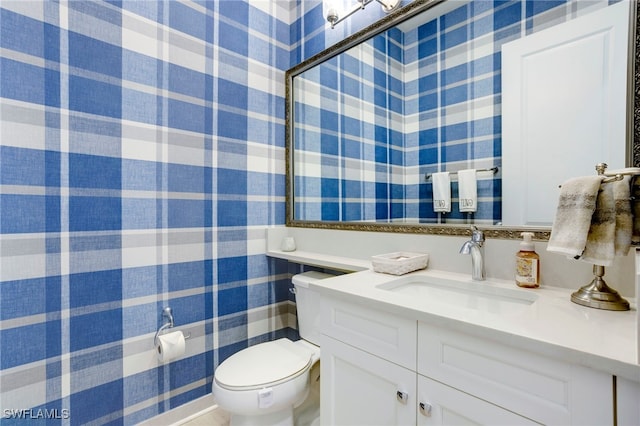11607 Periwinkle Dr, Naples, FL 34120 - half bath with toilet and vanity