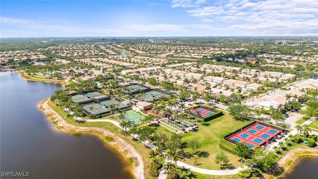 8629 Julia Ln, Naples, FL 34114 - aerial view with a water view