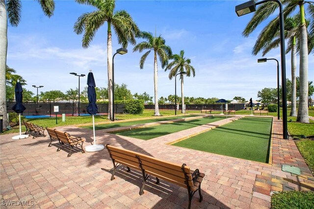 8629 Julia Ln, Naples, FL 34114 - surrounding community featuring fence