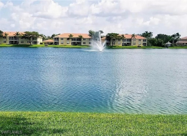 property view of water