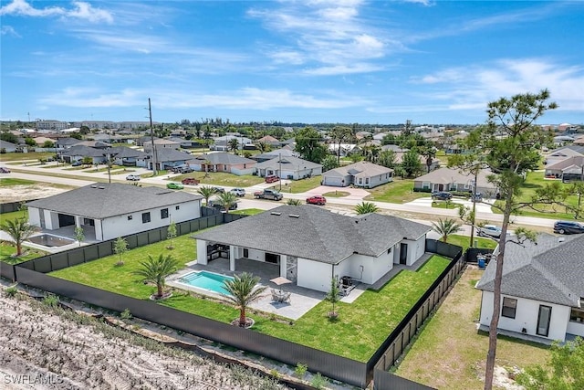 1041 Embers Pkwy W, Cape Coral, FL 33993 - aerial view with a residential view