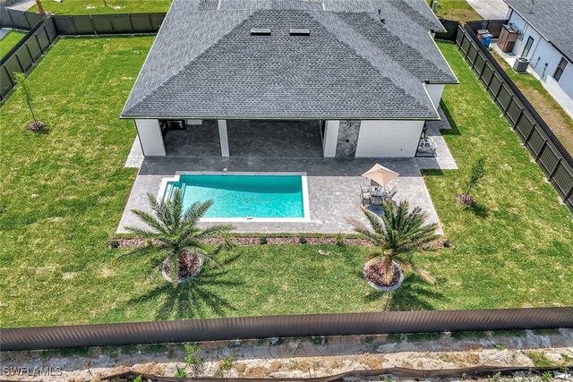 1041 Embers Pkwy W, Cape Coral, FL 33993 - drone / aerial view