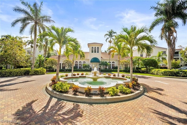 4665 Saint Croix Ln Unit 1525, Naples, FL 34109 - view of home's community with curved driveway