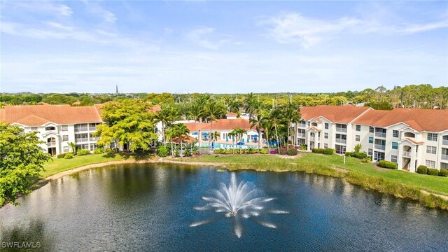 4665 Saint Croix Ln Unit 1525, Naples, FL 34109 - view of water feature