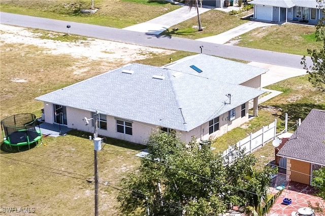 aerial view