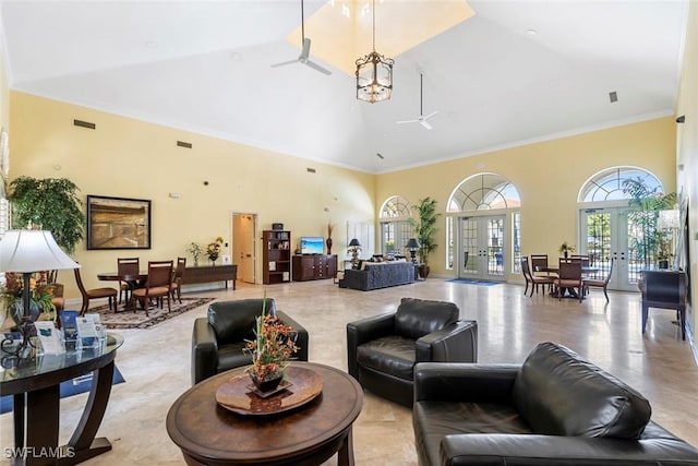lobby featuring visible vents