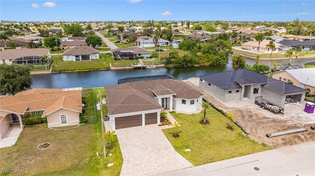 309 SW 15th Ter, Cape Coral, FL 33991 - aerial view with a residential view and a water view