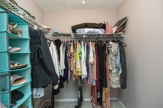 view of spacious closet