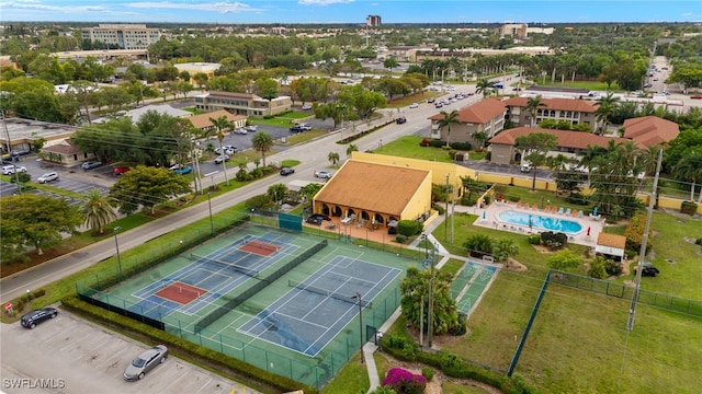 aerial view