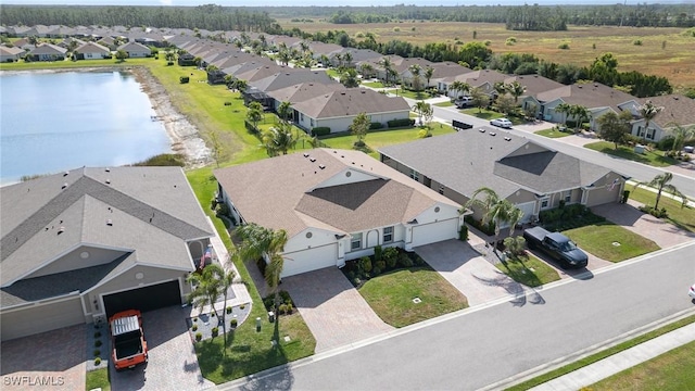 20018 Fiddlewood Ave, North Fort Myers, FL 33917 - aerial view of residential area featuring a nearby body of water