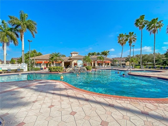 14641 Glen Cove Dr Unit 1704, Fort Myers, FL 33919 - community pool featuring fence and a patio area
