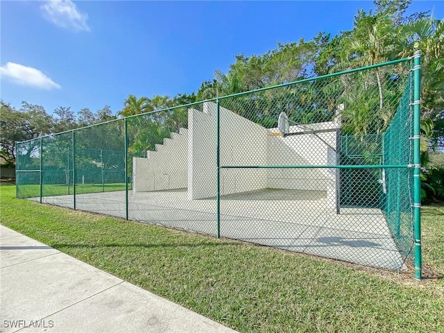 14641 Glen Cove Dr Unit 1704, Fort Myers, FL 33919 - view of sport court with fence