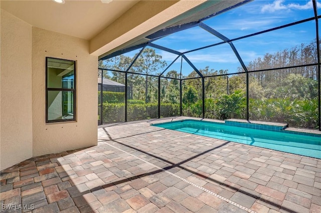 2967 Amblewind Dr, Fort Myers, FL 33905 - outdoor pool with a patio area and a lanai