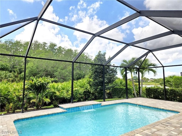 2967 Amblewind Dr, Fort Myers, FL 33905 - swimming pool featuring a lanai