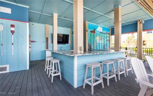 4620 Oro Pesos Ln, Upper Captiva, FL 33924 - view of wooden terrace