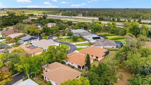 5794 Elizabeth Ann Way, Fort Myers, FL 33912 - birds eye view of property with a residential view