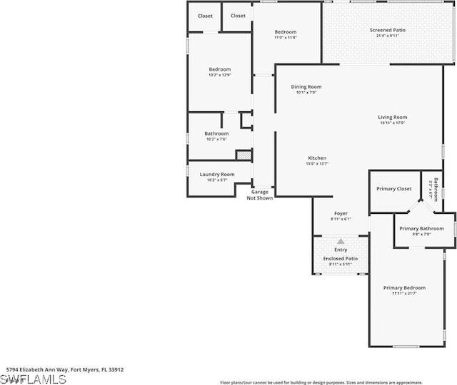 5794 Elizabeth Ann Way, Fort Myers, FL 33912 - view of layout