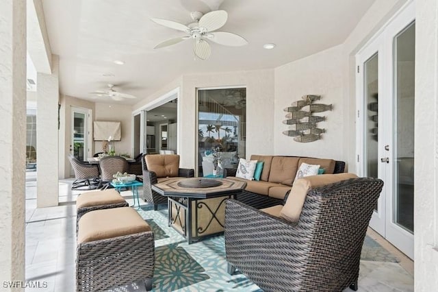 61 N Barfield Dr, Marco Island, FL 34145 - view of sunroom / solarium