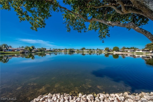 property view of water