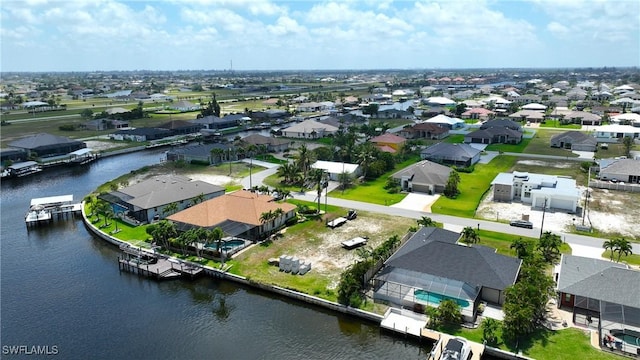 3309 NW 3rd Ter, Cape Coral, FL 33993 - aerial view of residential area featuring a nearby body of water