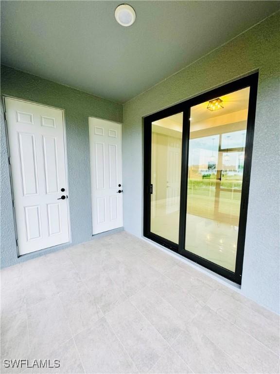 view of empty room