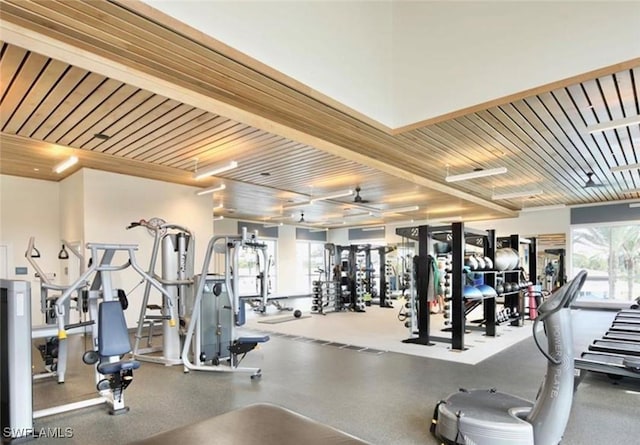 114 Amblewood Ln Unit 9-903, Naples, FL 34105 - view of gym