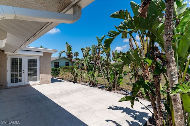 view of patio / terrace with french doors