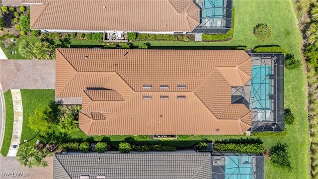 drone / aerial view