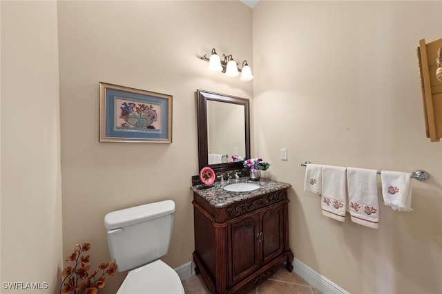 3536 Cherry Blossom Ct Unit 201, Estero, FL 33928 - bathroom with vanity and tile patterned flooring