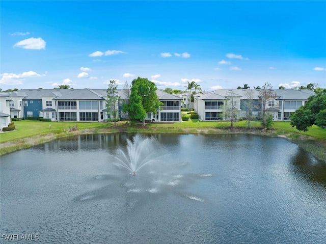 3536 Cherry Blossom Ct Unit 201, Estero, FL 33928 - water view with nearby suburban area
