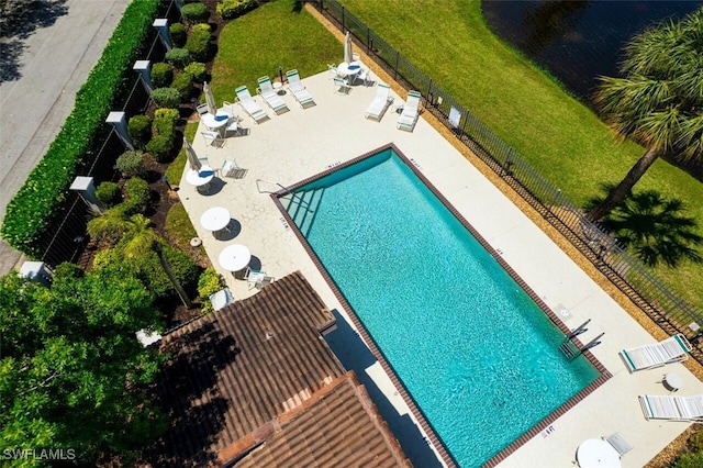 5482 Peppertree Dr, Fort Myers, FL 33908 - pool featuring fence and a patio