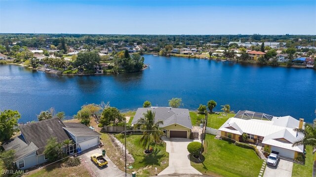 5036 29th Pl SW, Naples, FL 34116 - aerial view of residential area featuring a large body of water