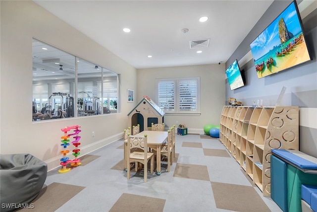 11477 Canopy Loop, Fort Myers, FL 33913 - rec room featuring recessed lighting and baseboards
