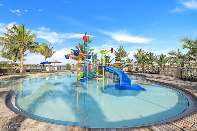 11477 Canopy Loop, Fort Myers, FL 33913 - community pool featuring a water play area