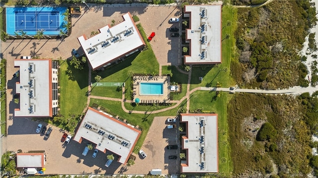 671 E Gulf Dr Unit 2C2, Sanibel, FL 33957 - bird's eye view
