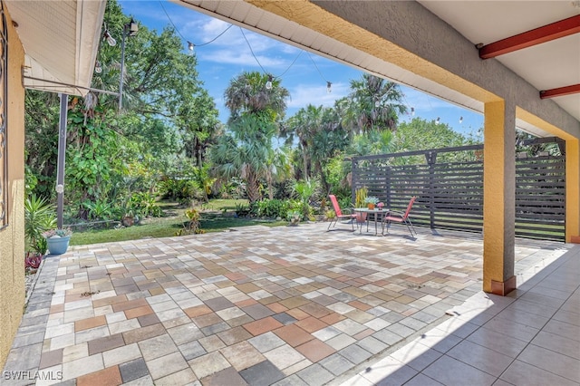 view of patio / terrace