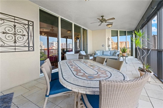 8787 Bay Colony Dr Unit 803, Naples, FL 34108 - sunroom / solarium with plenty of natural light