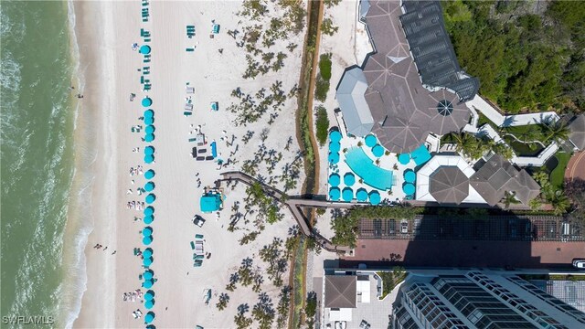 8787 Bay Colony Dr Unit 803, Naples, FL 34108 - drone / aerial view of expansive coastline