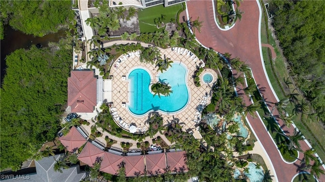 8787 Bay Colony Dr Unit 803, Naples, FL 34108 - view of property location featuring a pool area
