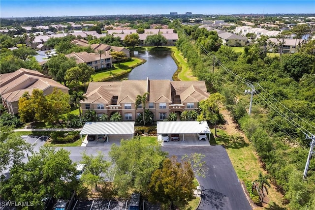 14500 Daffodil Dr Unit 1102, Fort Myers, FL 33919 - drone / aerial view of a nearby body of water