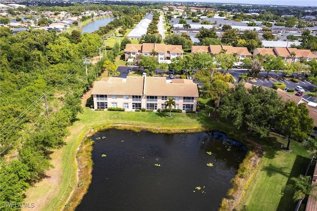 14500 Daffodil Dr Unit 1102, Fort Myers, FL 33919 - aerial overview of property's location featuring a large body of water