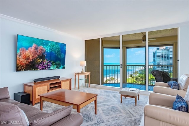 view of living room
