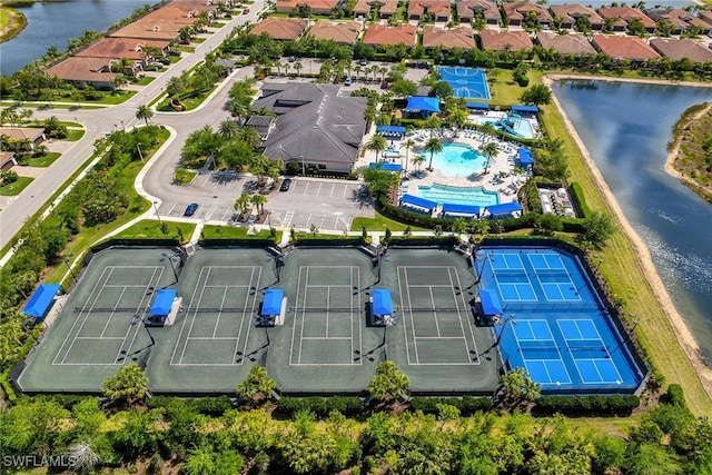 11643 Riverstone Ln, Fort Myers, FL 33913 - aerial view featuring a residential view and a water view