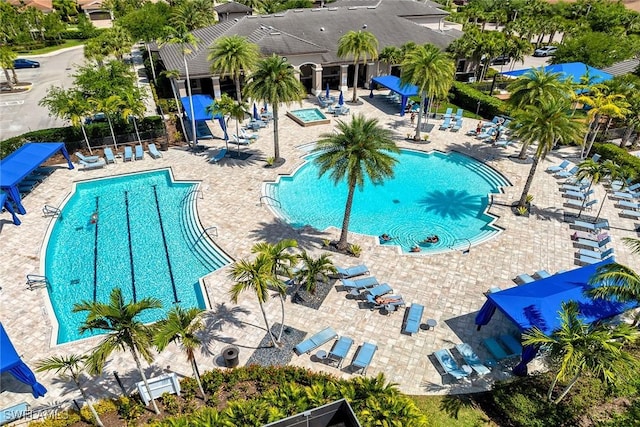 11643 Riverstone Ln, Fort Myers, FL 33913 - pool featuring a patio area