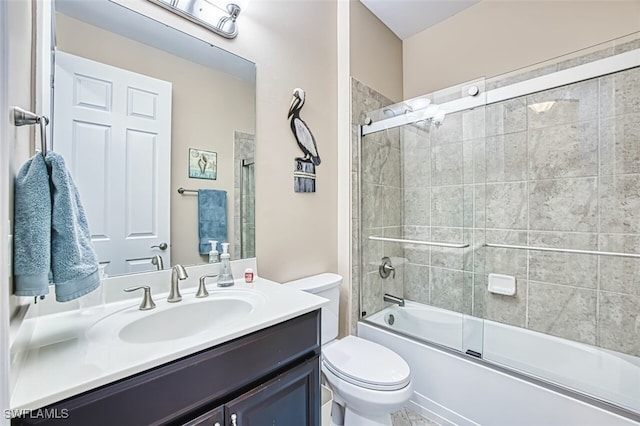 12740 Seaside Key Ct, North Fort Myers, FL 33903 - full bathroom featuring vanity and combined bath / shower with glass door