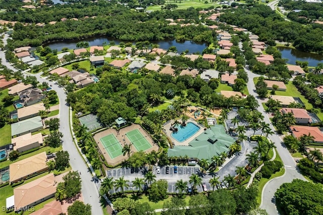 12740 Seaside Key Ct, North Fort Myers, FL 33903 - aerial overview of property's location featuring a nearby body of water and nearby suburban area