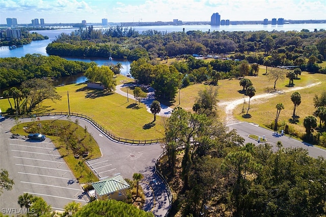 12740 Seaside Key Ct, North Fort Myers, FL 33903 - view of urban area with a large body of water and a notable bridge