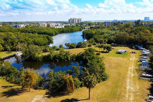 12740 Seaside Key Ct, North Fort Myers, FL 33903 - view of urban area featuring a nearby body of water and a tree filled landscape